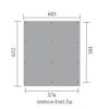 Duo Carport nyitott garázs 618