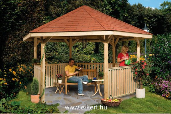Pavilon építés Weka szaletli
