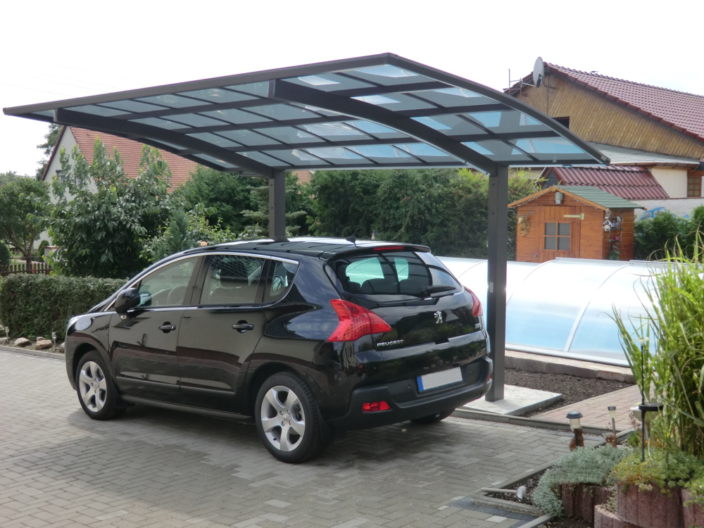 Fém garázs carport Pf60