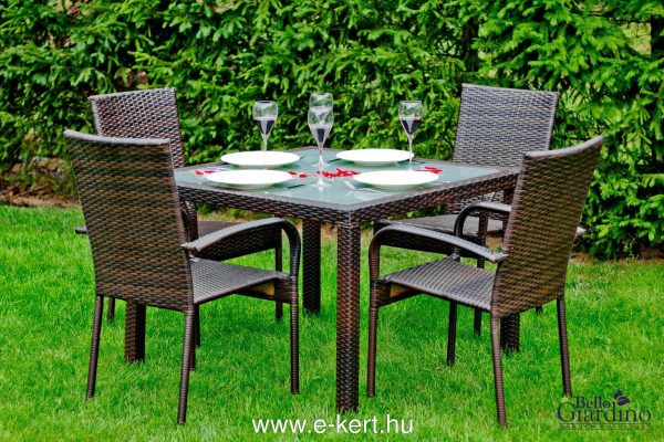 Rattan kerti bútor Eccellente