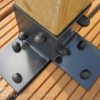 Pergola pillér rögzítése fa terasz padlóhoz