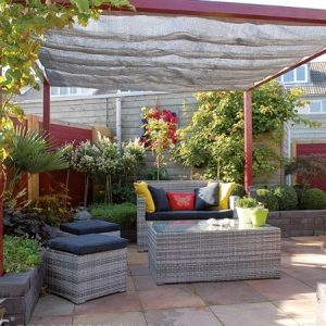 Elhúzható pergola árnyékoló 200x500cm