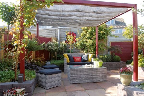Pergola árnyékolás Nesling