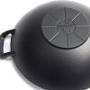 Grill kiegészítő öntöttvas wok