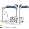 Nesling Pergola fali konzol