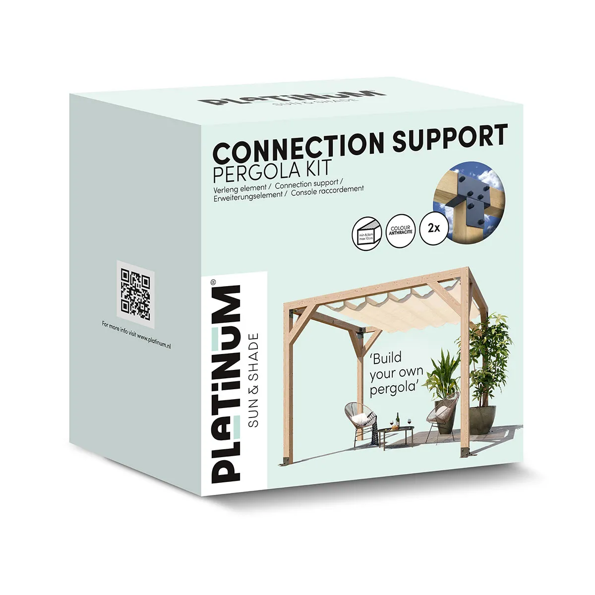 Pergola építő hosszabbító konzol