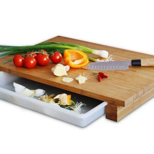 Bambusz vágódeszka grill kiegészítő
