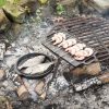 Öntöttvas grill szett