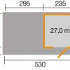 Faház alaprajz Wekaline 172