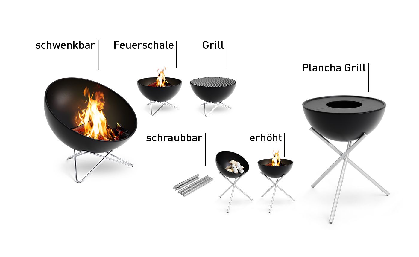 Höfats_hordozható_grill_tűzrakó