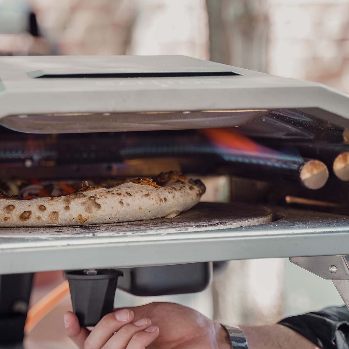 Pizzasütő gázgrill Santos 160