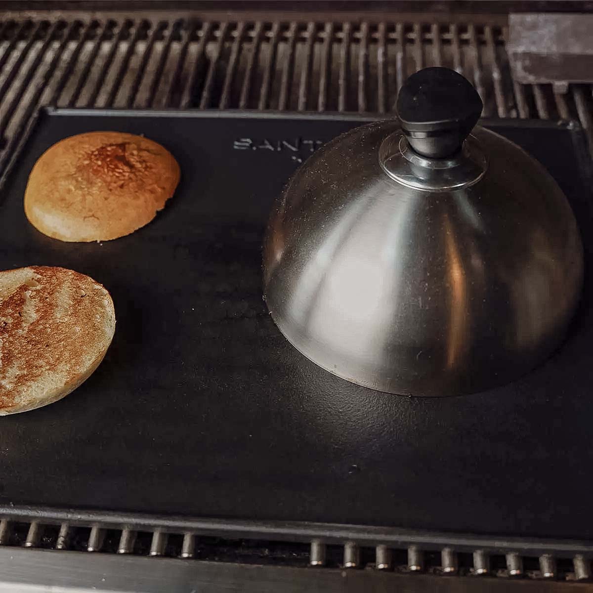 Grill-sütő-harang-nemesacél-Santos